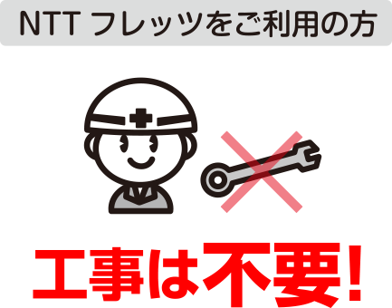 NTTフレッツをご利用の方